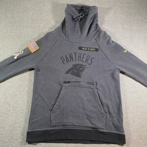Nike‎ Carolina Panthers Salute to Service NFL Hoodie Gray Size S Women